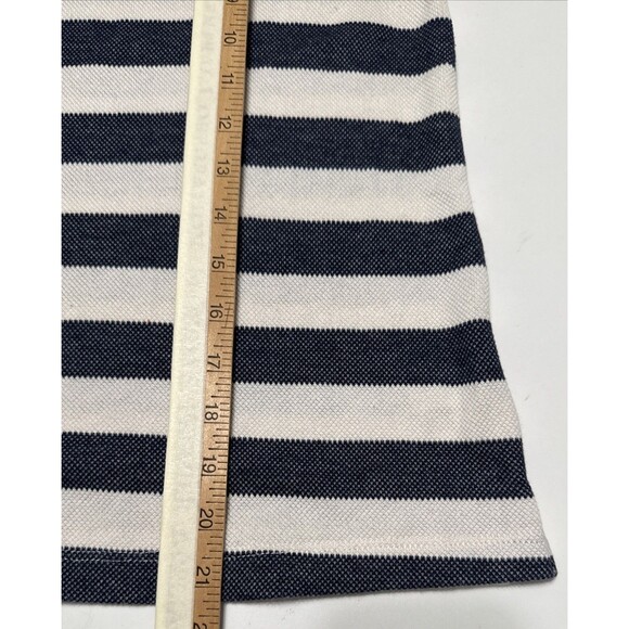 Anthropologie XS Sunday in Brooklyn Navy Ivory Stripe Sleeveless Top - Picture 7 of 8